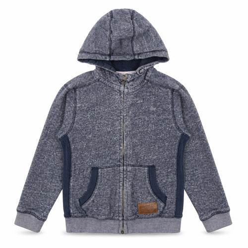 George Boys Blue   Full Zip Hoodie Size 7-8 Years