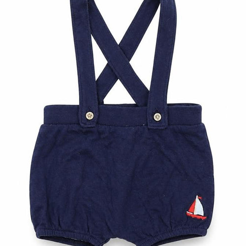 Little Nutmeg Boys Blue   Shorts Outfit/Set Size 0-3 Months