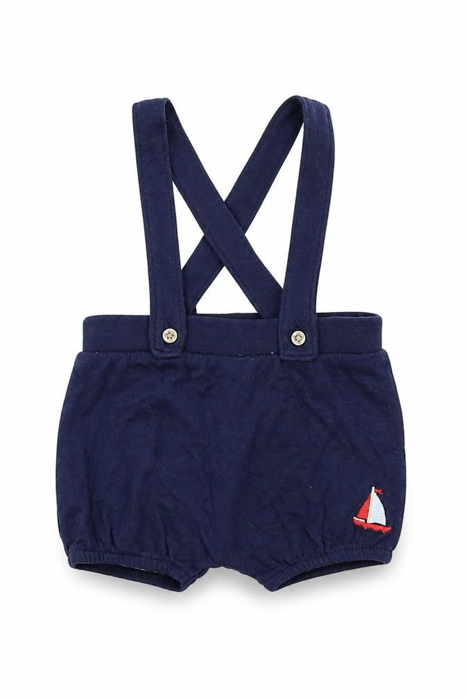 Little Nutmeg Boys Blue   Shorts Outfit/Set Size 0-3 Months
