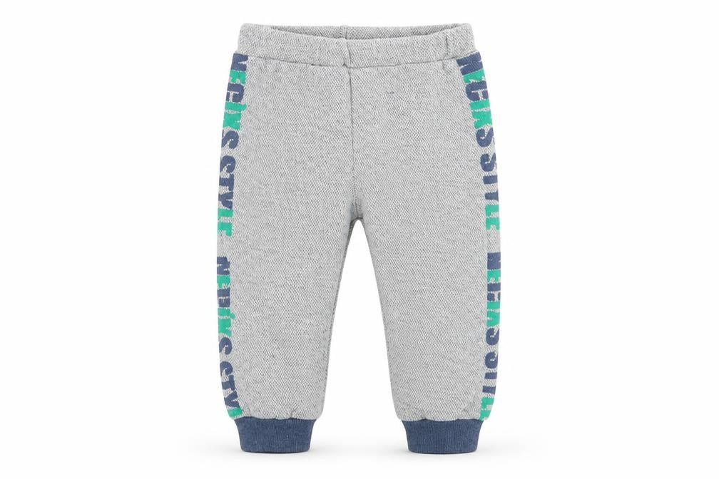 Necix's Baby Grey   Jogger Leggings Size 12-18 Months  - Waist 16in; Inside  leg 10in