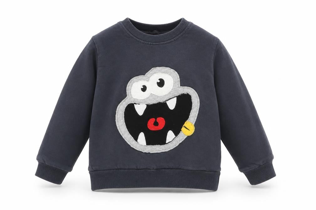 Front view of Atabay Baby Grey Basic T-Shirt, size 9-12, Months