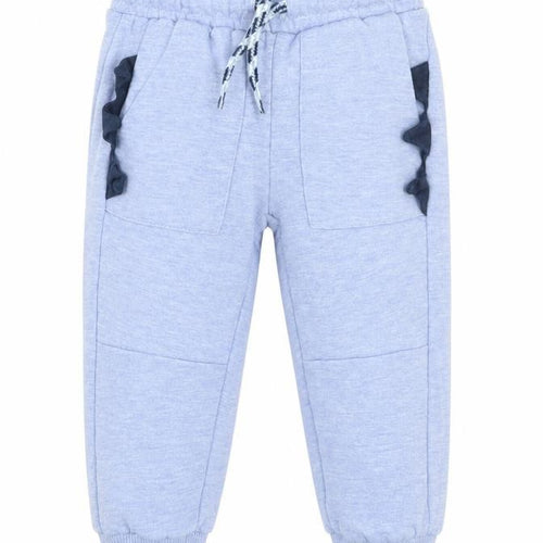 So Cute Baby Blue   Jogger Leggings Size 12-18 Months  - Waist 18in; Inside  leg 10in