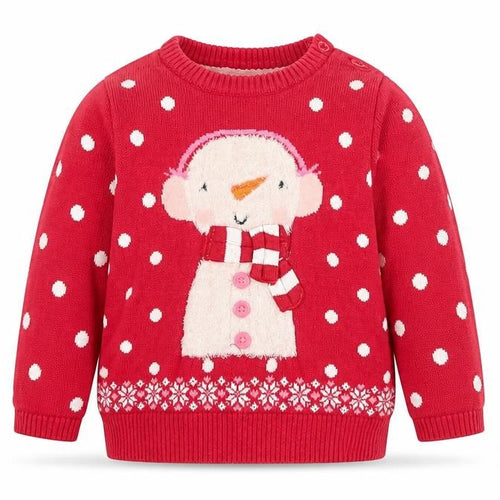 Earlydays Girls Purple Animal Print  Pullover Jumper Size 6-9 Months