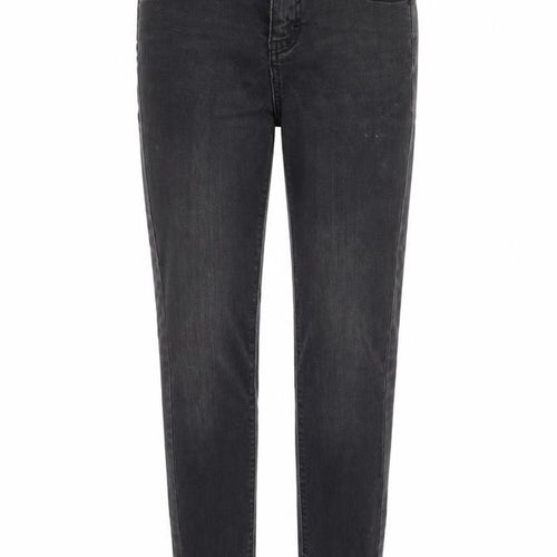 Denim & Co. Womens Grey   Straight Jeans Size 8 L27 in