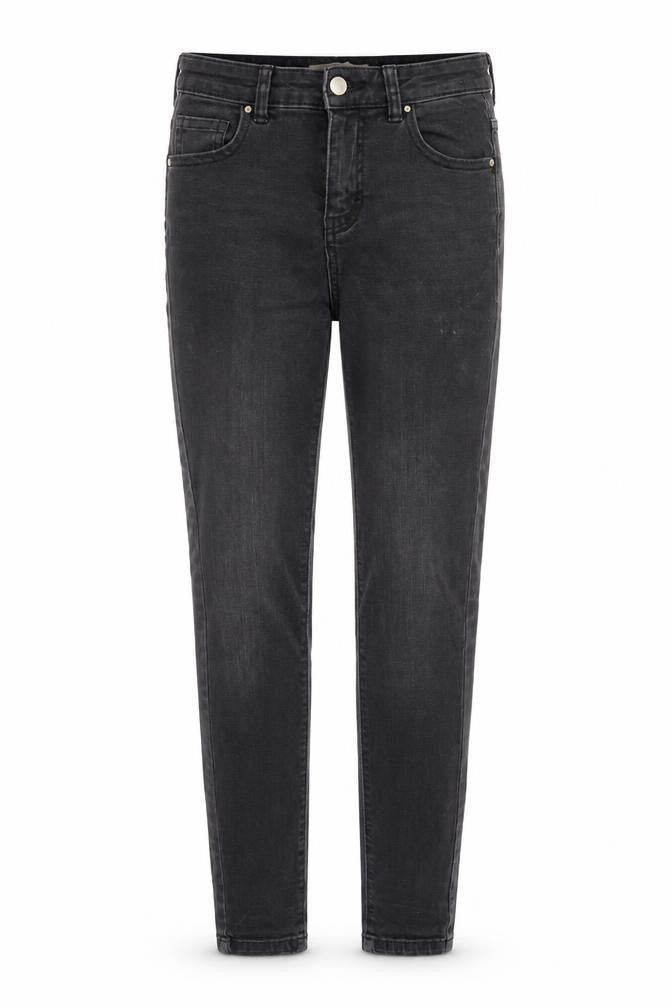 Denim & Co. Womens Grey   Straight Jeans Size 8 L27 in
