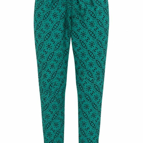 Preworn Womens Grey Geometric  Harem Trousers Size M L30 in