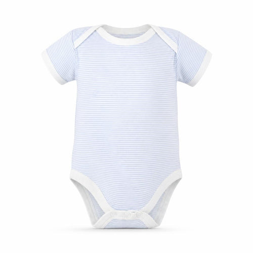 Jonelle Baby Blue Striped  Babygrow One-Piece Size 6-9 Months