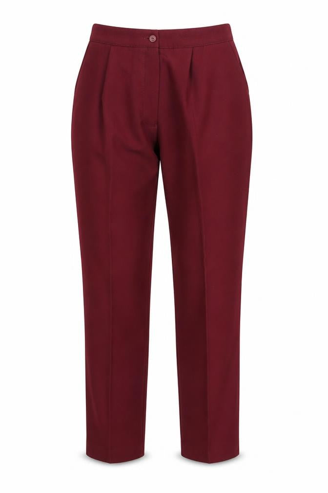 Queen Eleanor Womens Purple   Trousers  Size 10 L25 in