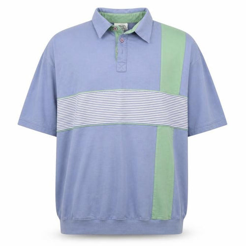 Casual Club Mens Multicoloured Striped   Polo Size XL