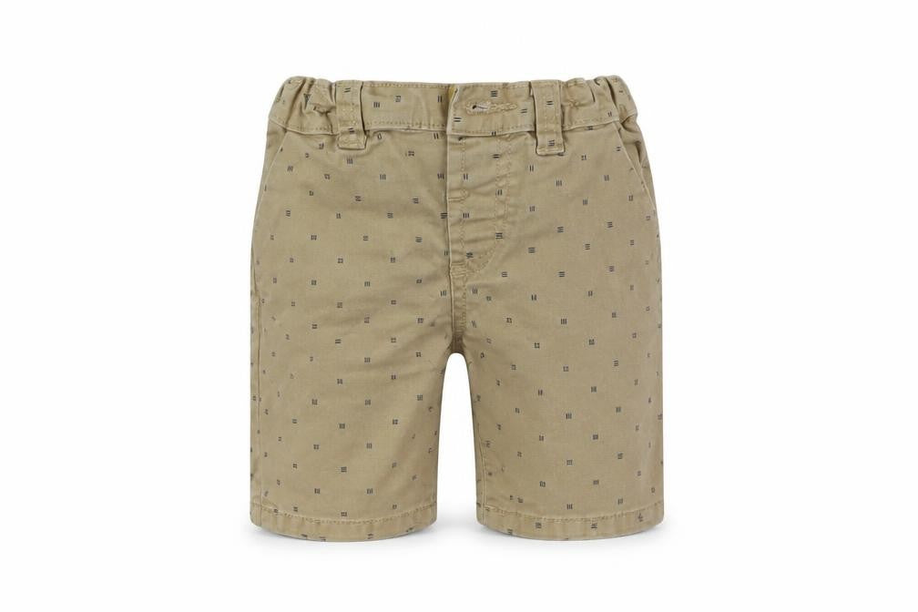Front view of Primark boys’ beige trousers, size 2-3, years