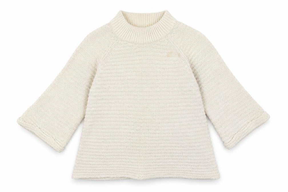 Front view of Matalan women’s white pullover sweatshirt, size M