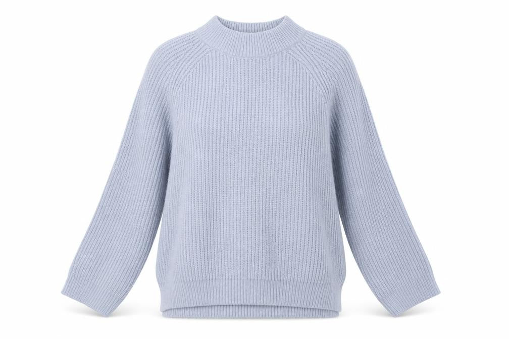 Front view of Primark women’s blue jumper, size L