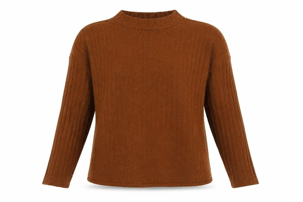 Front view of Primark women’s brown jumper, size XL