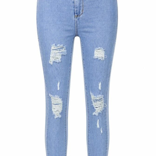 PRETTYLITTLETHING Womens Blue   Jegging Jeans Size 8 L28 in