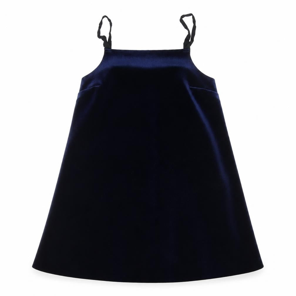 Front view of Atmosphere women’s blue a-line, size UK 10