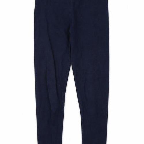NEXT Girls Blue    Trousers Size 9 Months - Leggings