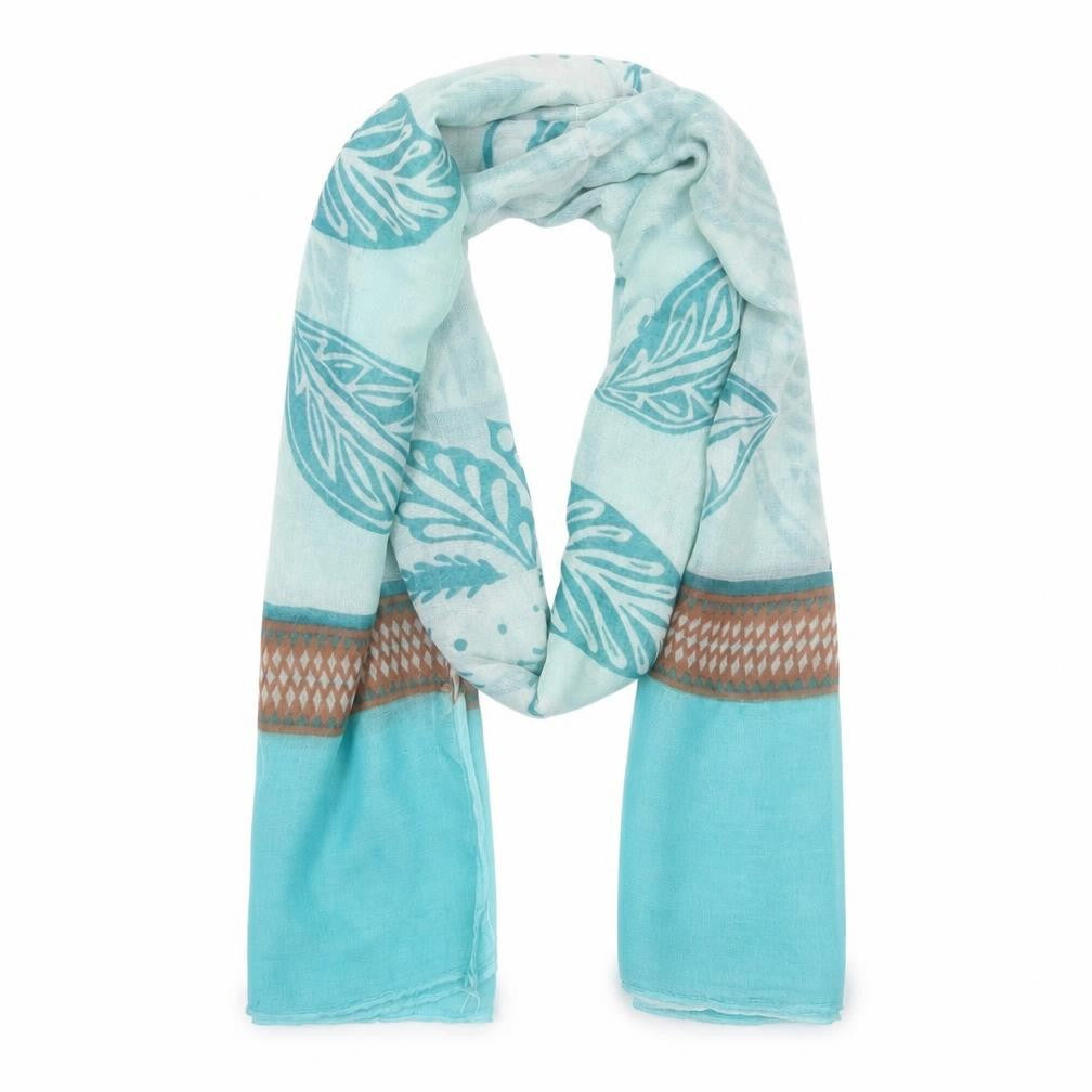 Front view of Preworn women’s multicoloured shawl/wrap