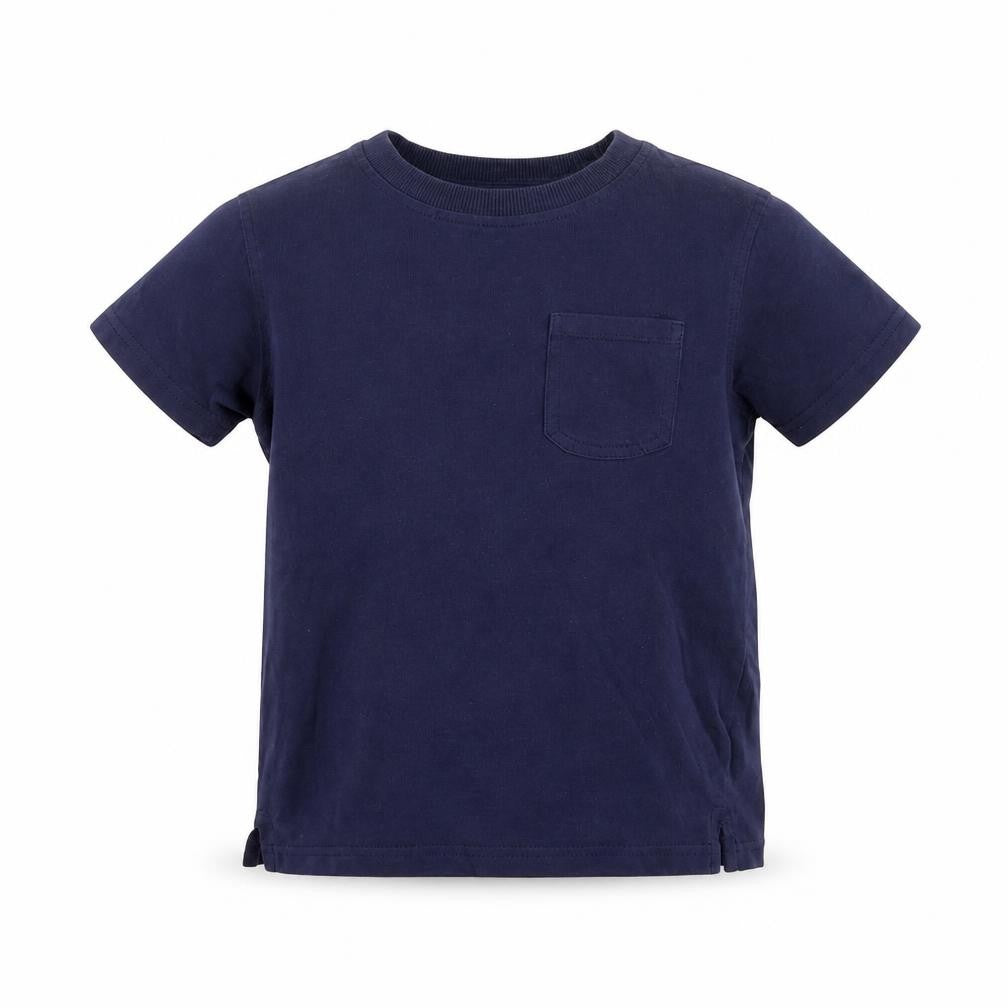 Front view of George boys’ blue basic t-shirt, size 3-4, years