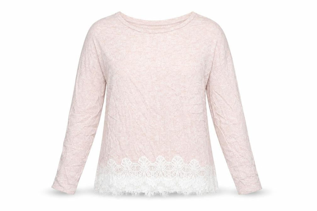 Front view of George women’s pink jumper, size UK 14