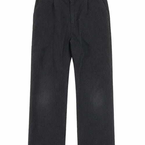 F&F Boys Black   Dress Pants Trousers Size 7 Years