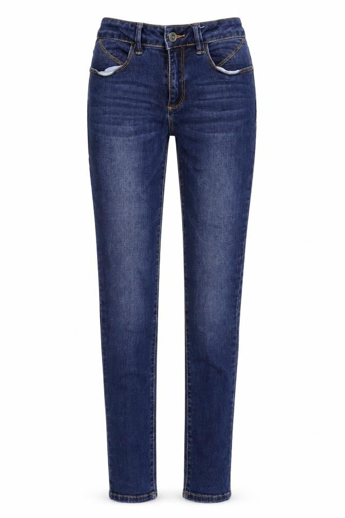 Ernest Womens Blue  Denim Straight Jeans Size 26 in L29 in