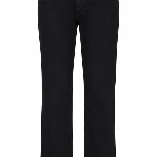 VILA Womens Black  Denim Straight Jeans Size 29 in L33 in
