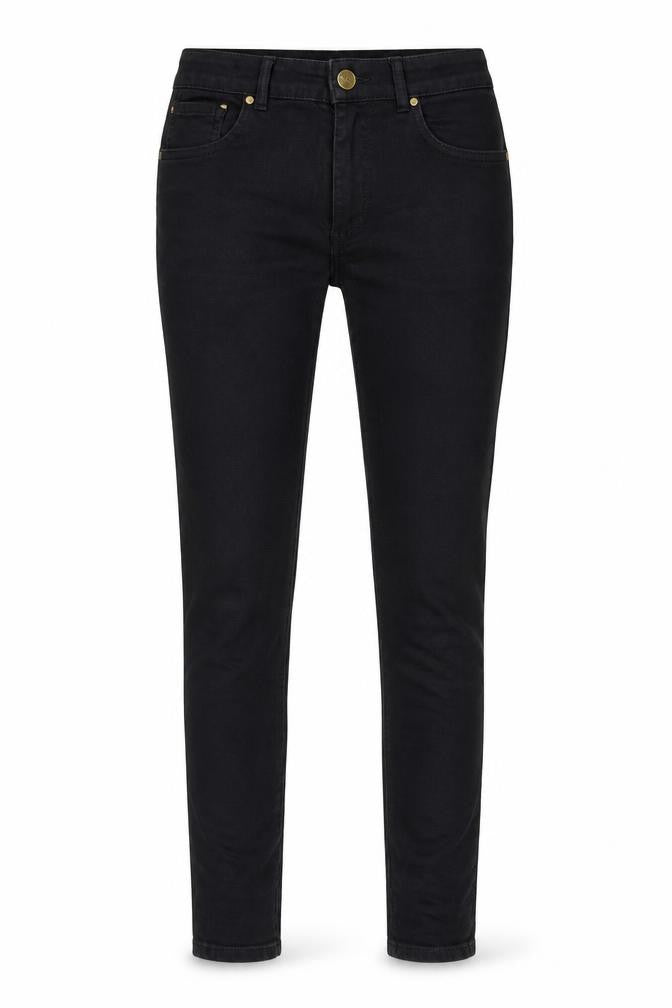 Never Denim Womens Black  Denim Skinny Jeans Size M L30 in