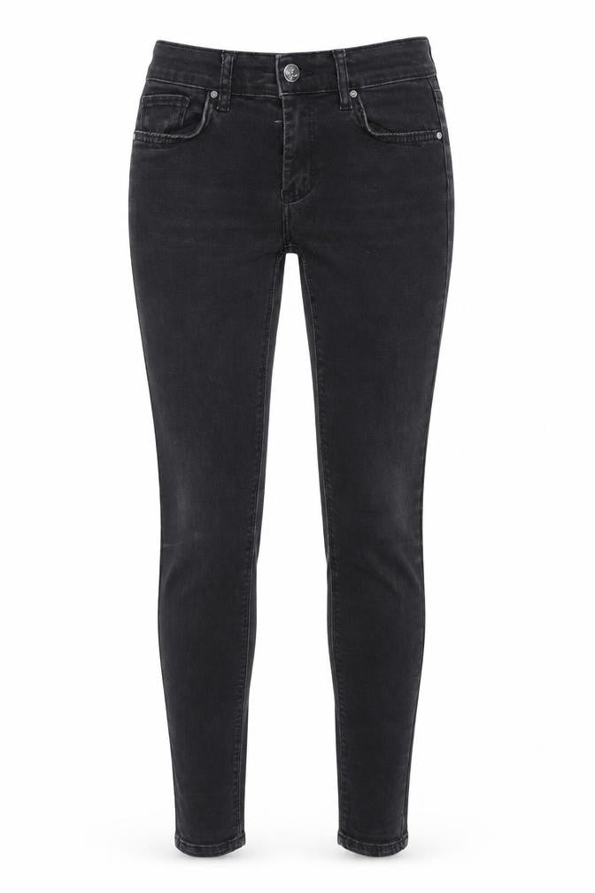 Never Denim Womens Grey  Denim Skinny Jeans Size S L31 in