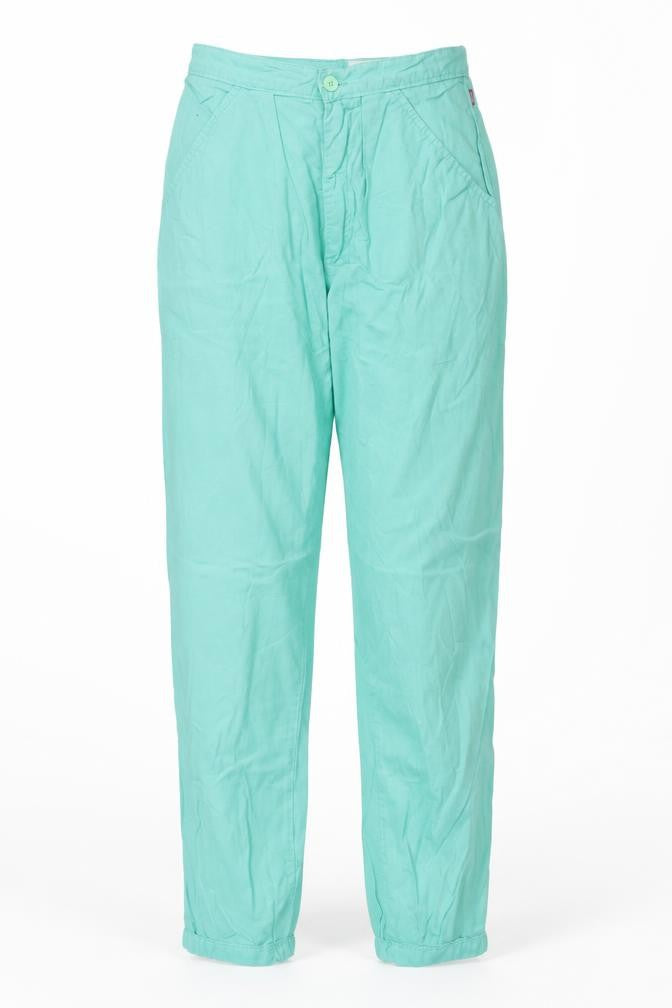 Carl Cry Womens Blue   Chino Trousers Size 24 in L29 in