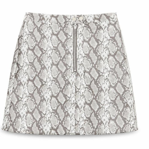 Divided by H&M Womens Multicoloured Geometric  Flare Skirt Size 8