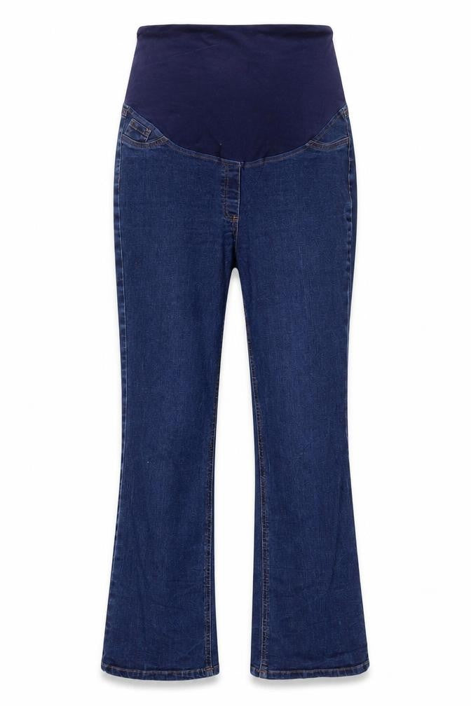 Papaya Womens Blue   Straight Jeans Size 12 L28 in - STRECHY WAISTBAND