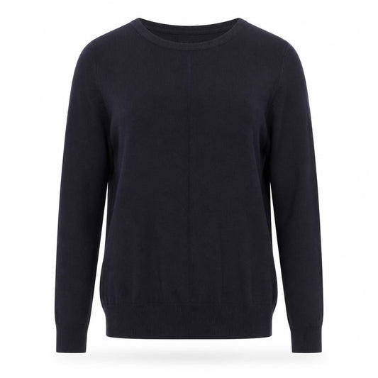 Front view of F&F women’s black jumper, size UK 6