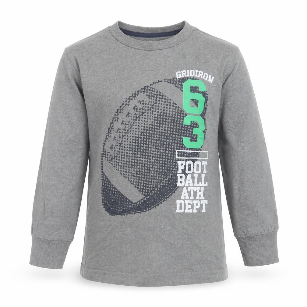 GapKids Boys Grey   Basic T-Shirt Size 4-5 Years  - football