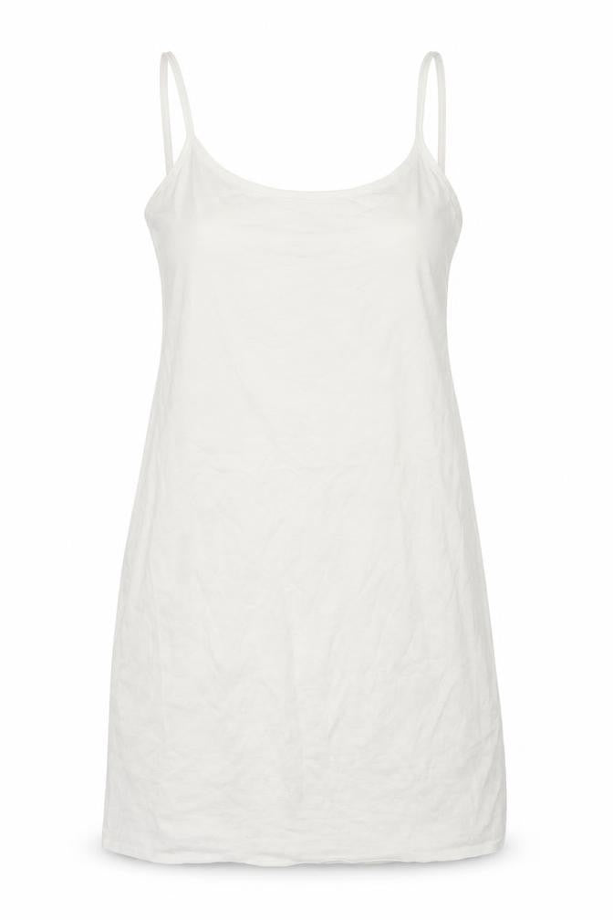 Front view of Next women’s white a-line, size UK 12