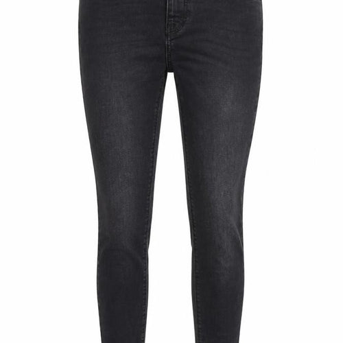 Denim & Co. Womens Grey   Skinny Jeans Size 10 L22 in