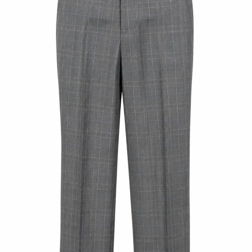 Monsoon Girls Grey Check  Chino Trousers Size 4 Years