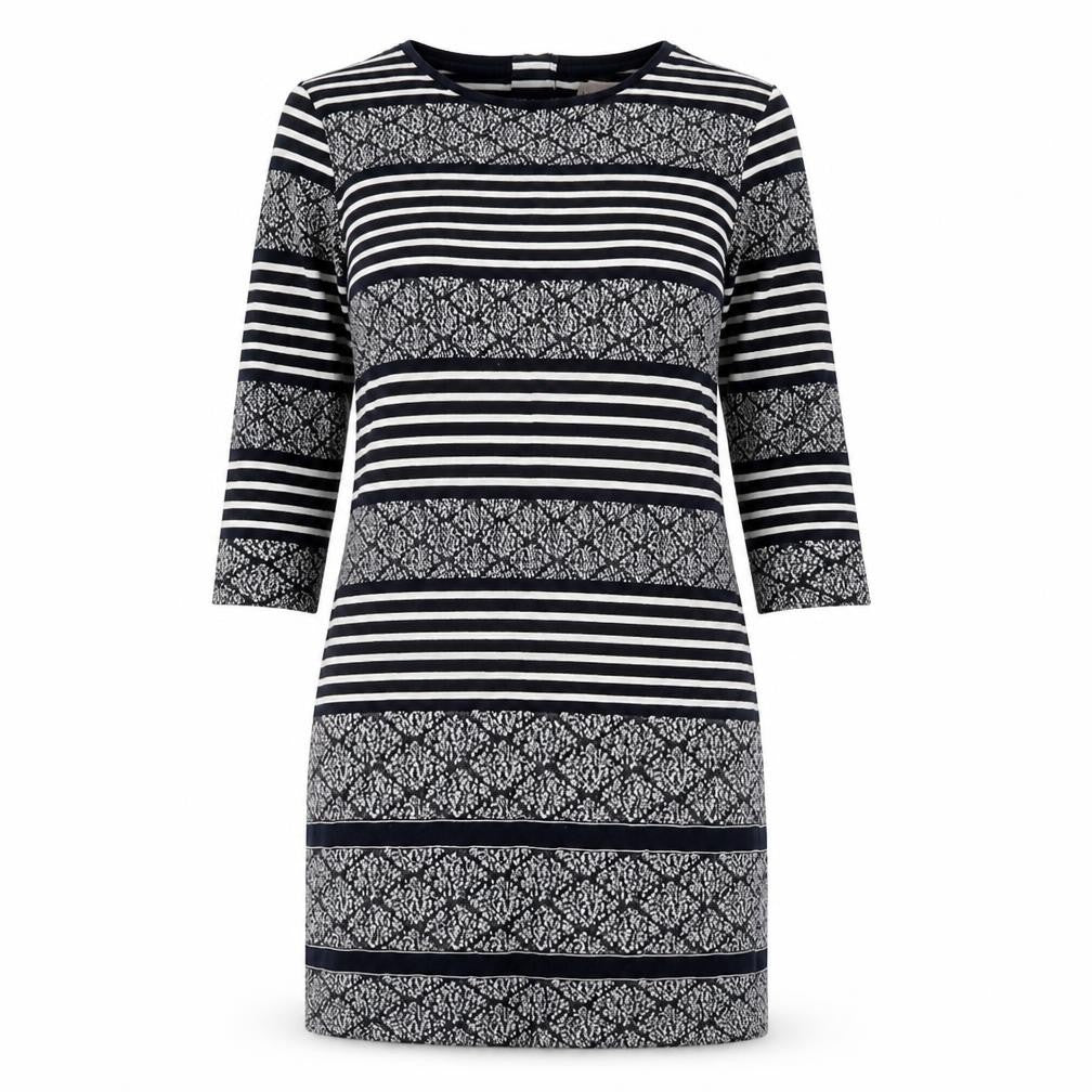 Per Una Womens Blue Striped  T-Shirt Dress  Size 12