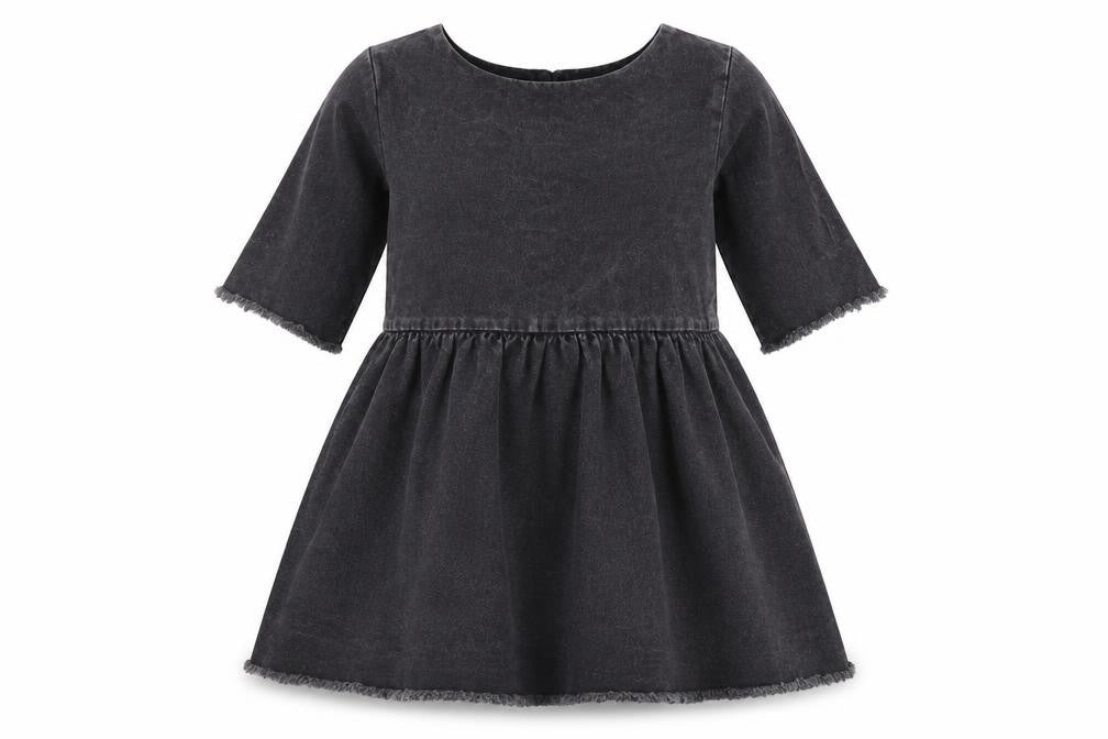 Front view of ASOS women’s grey a-line, size UK 8