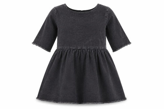 Front view of ASOS women’s grey a-line, size UK 8