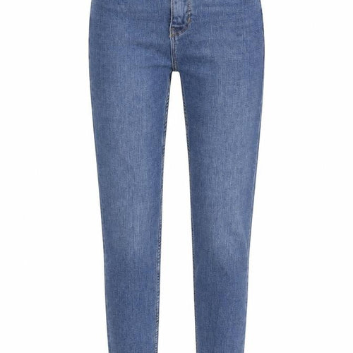 TALLY WEiJL Womens Blue   Tapered Jeans Size 6 L27 in - Elastic Waist