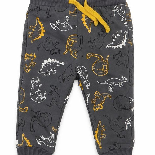 So Cute Baby Grey Animal Print  Jogger Leggings Size 6-9 Months  - Waist 16in; Inside  leg 9in