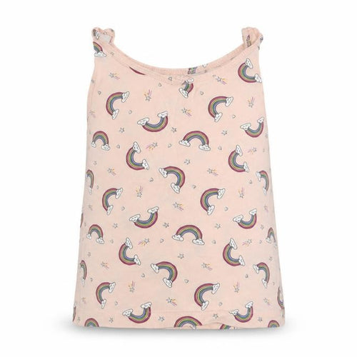 Primark Girls Pink Geometric  Camisole Tank Size 4-5 Years