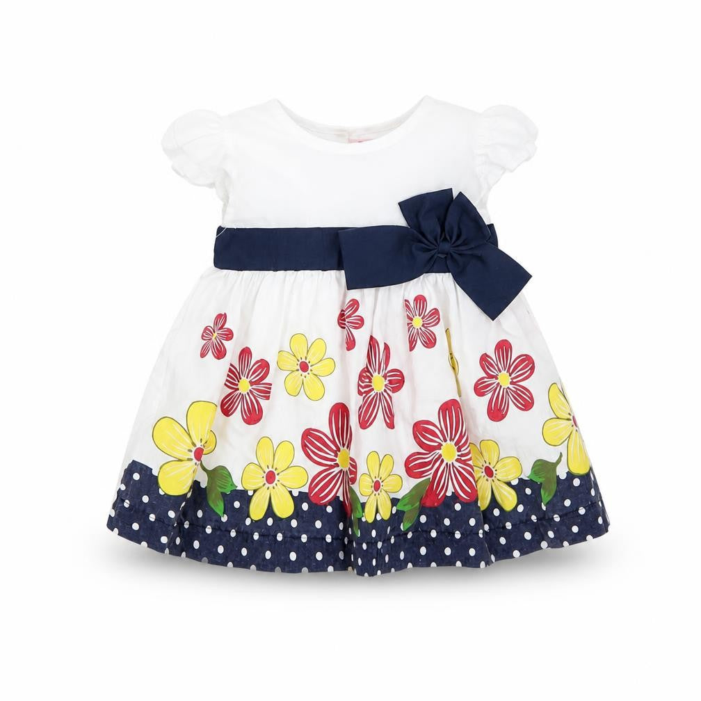 Baby C Baby Multicoloured Geometric  Fit & Flare  Size 0-3 Months