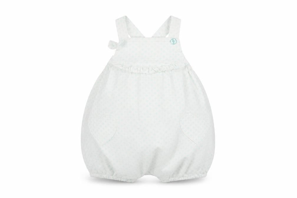 TU Baby Multicoloured Floral  Dungaree Outfit/Set Size 0-3 Months