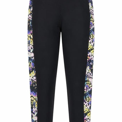 F&F Womens Black   Cropped Leggings Size 6 L20 in