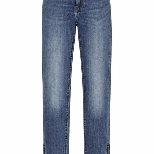 H&M Womens Blue  Denim Straight Jeans Size 25 in L27 in