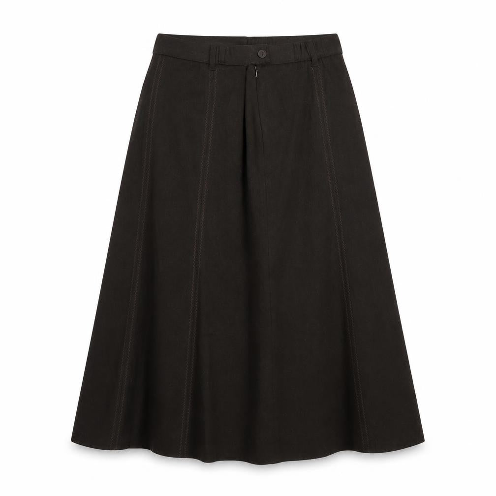 Marks and Spencer Womens Grey   A-Line Skirt Size 32 in