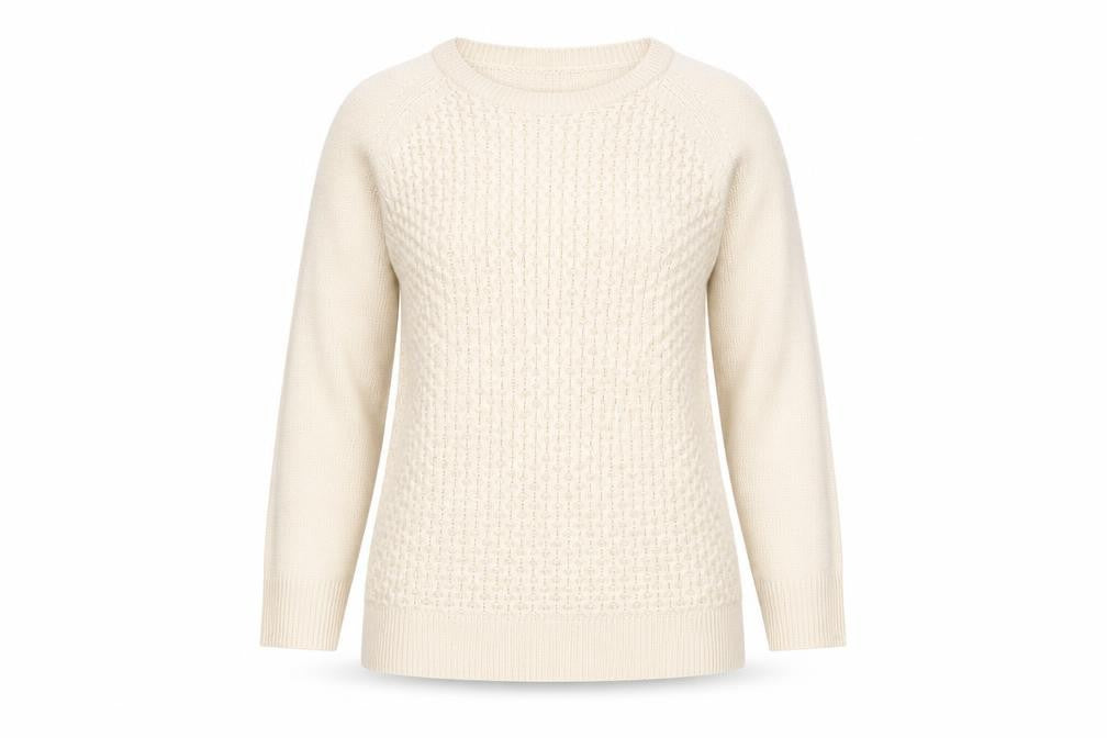 Front view of Originals women’s beige jumper, size S