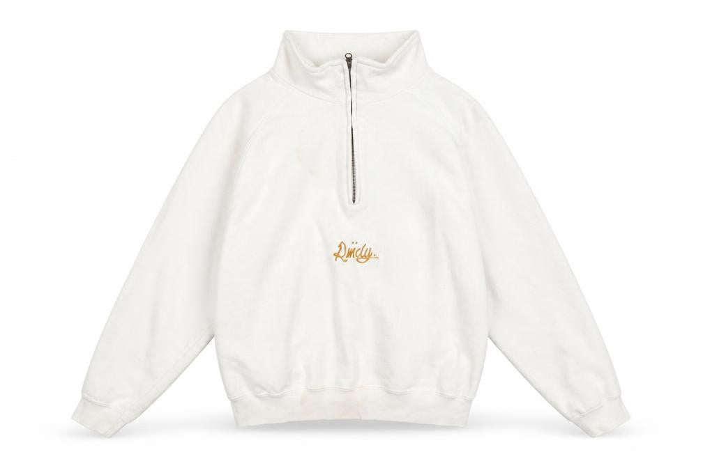 Front view of RMDY women’s white jumper, size M