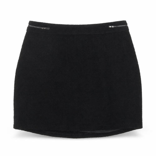 Preworn Womens Black   Straight & Pencil Skirt Size L